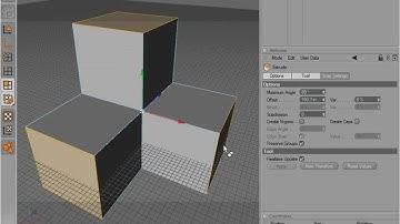 Cinema 4D Modeling 01 - Bevel, Extrude (Inner, Matrix), Smooth Shift