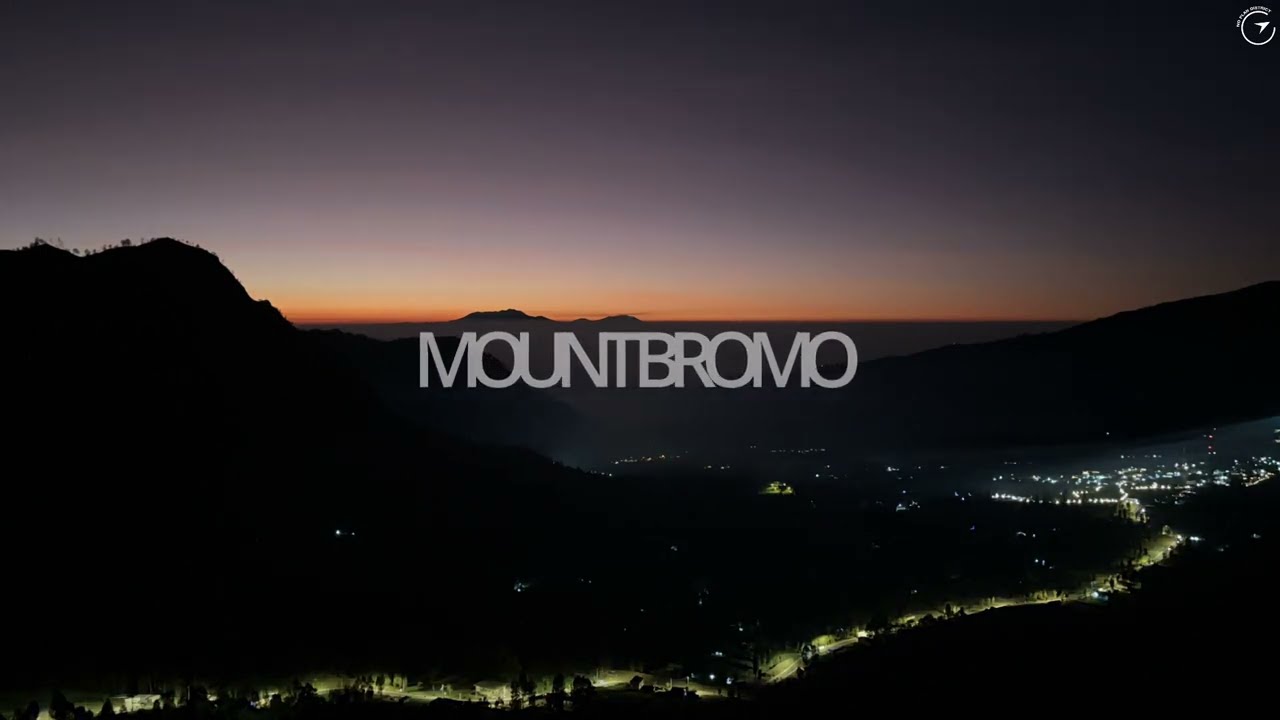 Mount Bromo - Drone View 