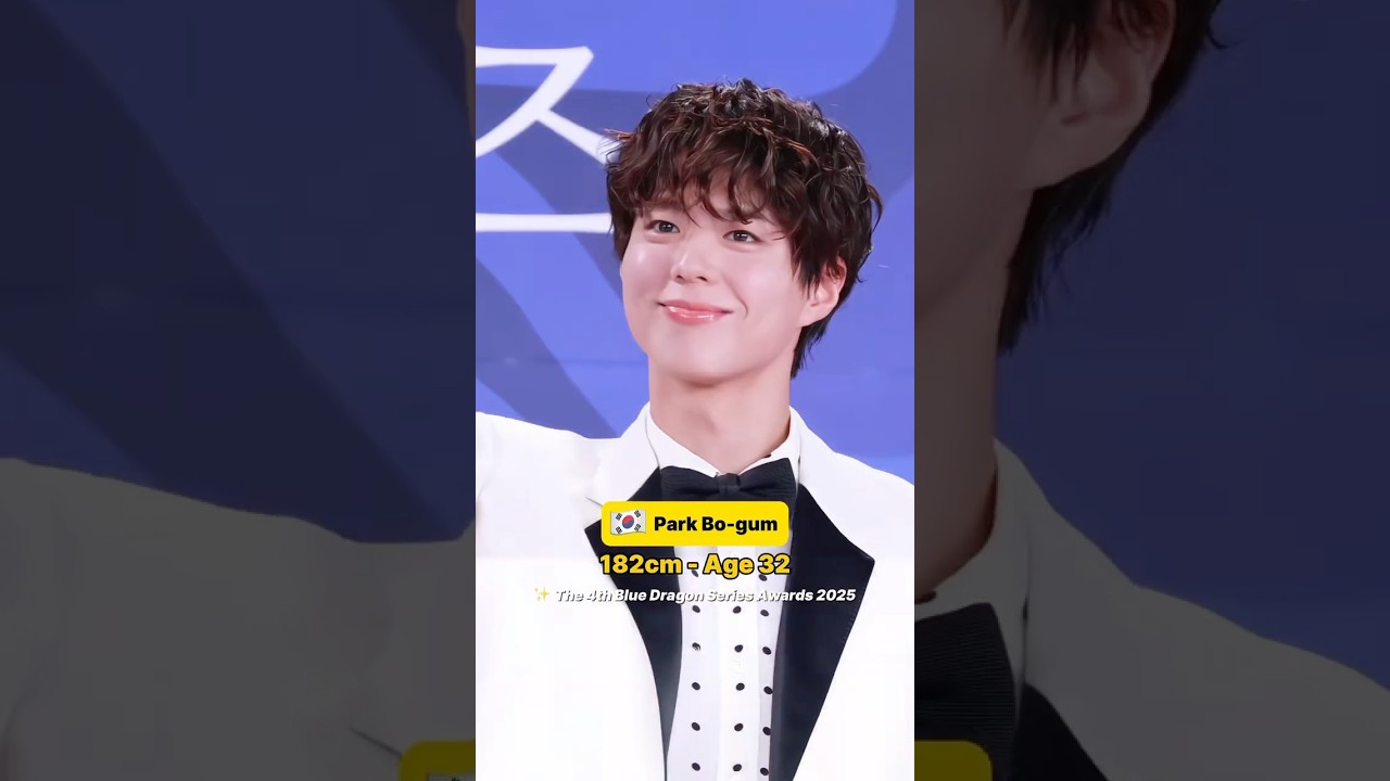 Korean actors at the red carpet of The 4th Blue Dragon Series Awards 2025✨😍 