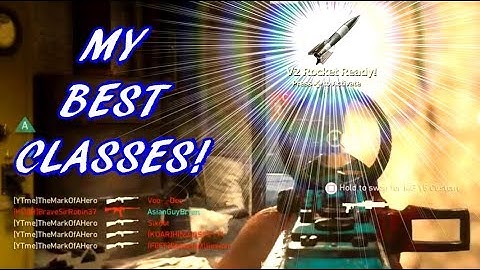 16 BEST CLASS SETUPS TO GET THE FASTEST V2 ROCKET IN HARDCORE COD WW2
