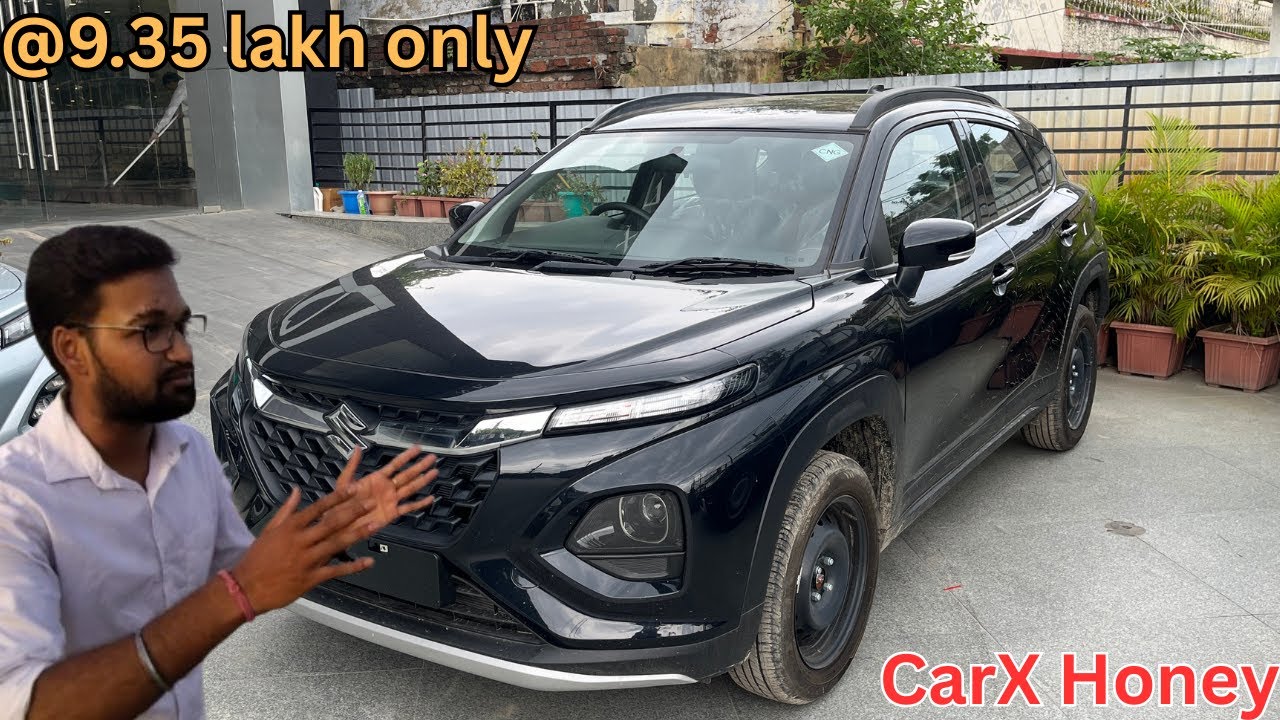 CNG में काला घोड़ा 🖤 Maruti FronX Delta CNG 2025 | CarX Honey