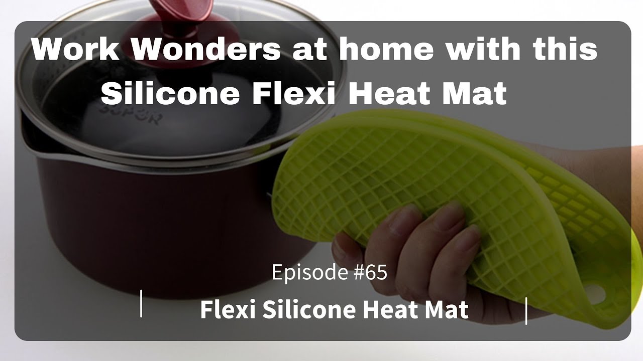 Anti Slip Heat Protection Durable Flexible Silicone Heat Mat  . Singapore Corporate Gifts show#65