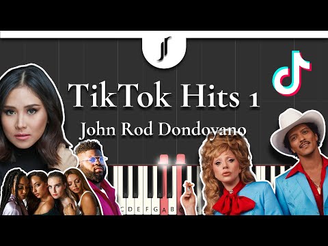 TikTok Hits Medley 1 (PIANO SHEET) - Bruno Mars, Lady Gaga, Little Mix, Sarah Geronimo, Pink Sweat$