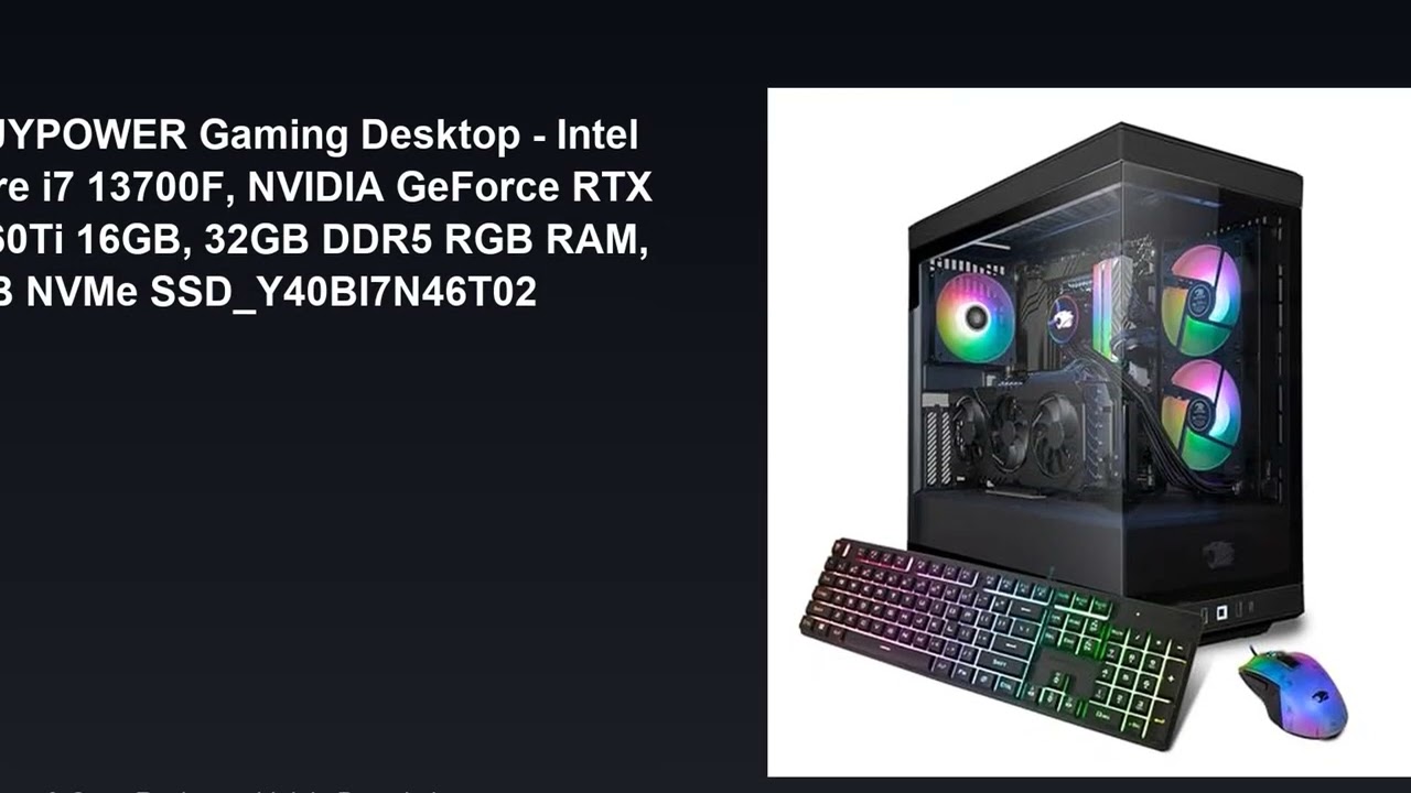 IBUYPOWER Gaming Desktop 2026 Review YouTube 
