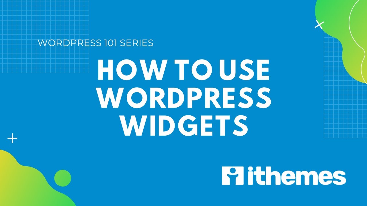 How to use WordPress Widgets - YouTube