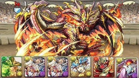 [Puzzle and Dragons] Challenge Dungeons! 44 - Lv10 (Solo with gravity)