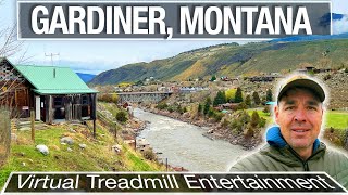 Gardiner Montana Virtual Walk and Treadmill Tour Video - 4k City Walks by City Walks 1,343 views 1 month ago 41 minutes