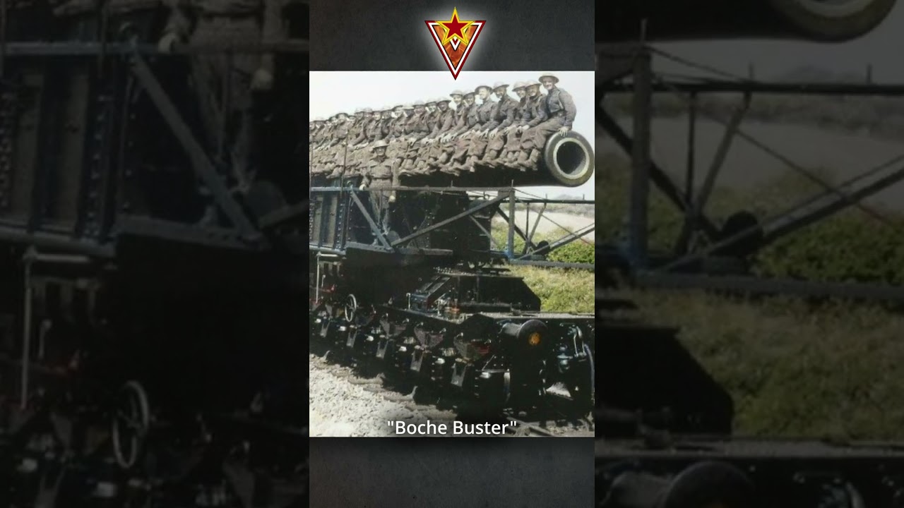 🌟Cañón Ferroviario Boche Buster