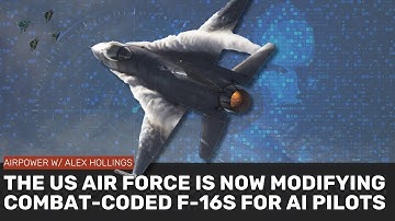 The Air Force is now adding AI pilots to combat-coded F-16s