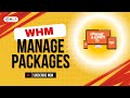 WHM Tutorials: How to Manage Hosting Packages in WHM | MUT Enterprises #whm #cpanel #webhosting