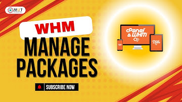 WHM Tutorials: How to Manage Hosting Packages in WHM | MUT Enterprises #whm #cpanel #webhosting