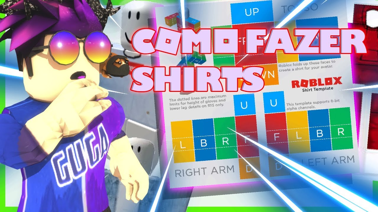 Como Fazer Uma T Shirts No Roblox Pt 1