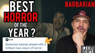 BARBARIAN (2022) BEST HORROR OF THE YEAR OR OVER HYPED? | REEL SHIFT