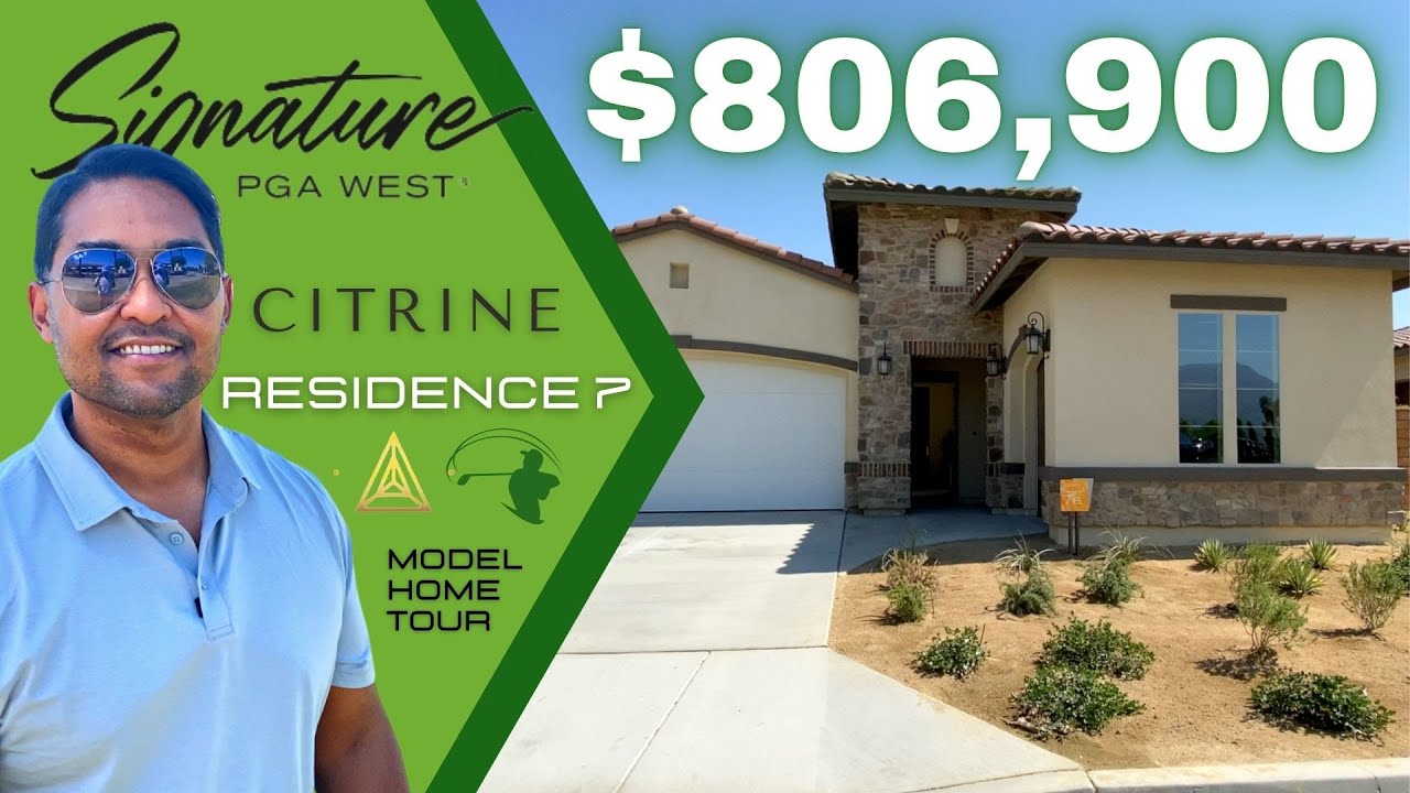 Inside this Spacious PGA WEST SIGNATURE Citron Residence 7 Tour priced at 6,900