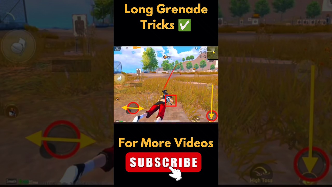 How To Throw Long Grenade 💣PERFECTLY in PUBG ✅ (Part-2) 