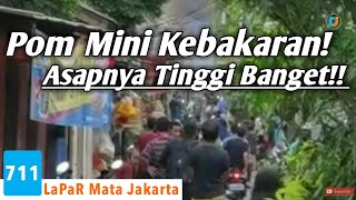 ASAP Kebakaran di Warakas Membumbung Tingginya Terlihat Dr Kejauhan #LMJMOA