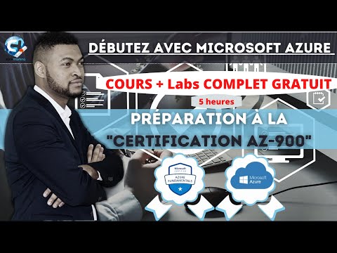 Débutez avec le Cloud azure et passez votre première certification AZ-900 - Cloud Computing