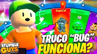 ¿FUNCIONA? TRUCO "BUG" a la RULETA para CONSEGUIR la NUEVA SKIN GRATIS ESPECIAL en STUMBLE GUYS screenshot 3