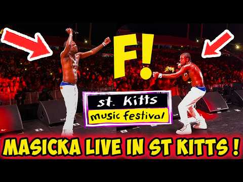 MASICKA FLOP IN ST KITTS THIS MORNING? ST KITTS MUSIC FESTIVAL MASICKA GOT SET UP? AFTER AIDONIA
