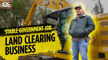 Thomas Left a Stable Government Job to Launch a LAND CLEARING Business