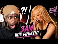 Rosé - 3 AM (Live Performance) FIRST TIME REACTING!!