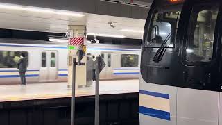 【JR東日本】E217系東京駅到着