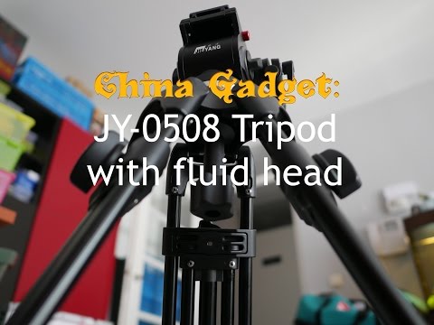 Quick Review: Jie Yang JY-0508 Tripod With Fluid Head