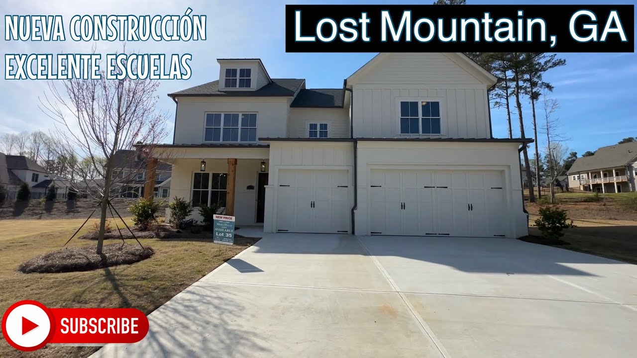 NUEVA CONSTRUCCIÓN con EXCELENTE ESCUELA en Lost Mountain,GA 5