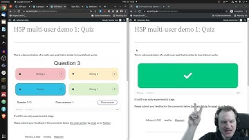 Twitch Live Stream Highlight (March 20, 2022): Custom Multiplayer API for H5P