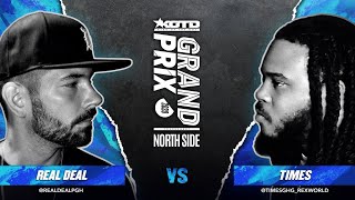 KOTD - Rap Battle - Real Deal vs Times | #GP2020 R1