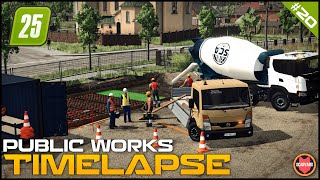 🚧 Digging Gravel Out, Preparing Ground For Rebar & Concrete ⭐ FS25 Zielonka Roleplay Public Works