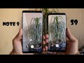 Samsung S9 vs NOTE 9 camera test || which is best in 2020