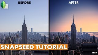 Creating Twilight in SNAPSEED | SNAPSEED TUTORIAL | Android | iPhone screenshot 2