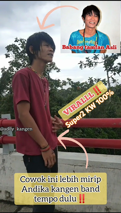 Viral‼️setelah sikomat muncul vokalis kangen band,mirip 100% #viraltiktok #ngakak #shorts