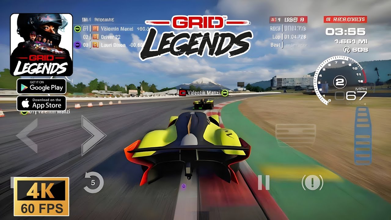 GRID Legends Mobile - Ultra Graphics 4K 60FPS Gameplay (iOS/Android)🔥 ...