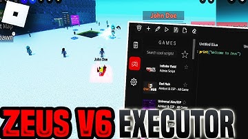 🚀ROBLOX ZEUS V6 EXECUTOR DOWNLOAD | EXPLOIT PARA ROBLOX WEB [NO KEY] NEW UPDATED 😱