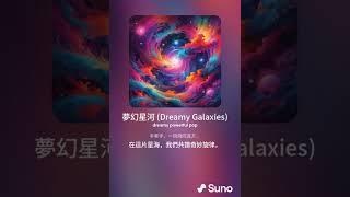 [原創MV | AI Music] 夢幻星河 Dreamy Galaxies | 動態歌詞 Active Lyrics