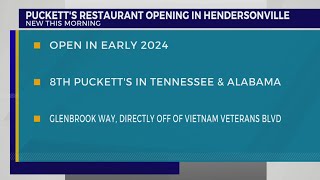 Puckett's opening location in Hendersonville