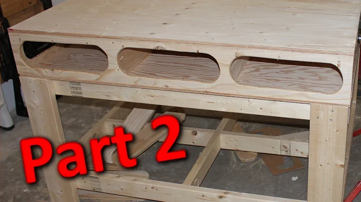 Building the Ron Paulk Workbench - Part 2 - Torsion Box Top