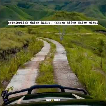 story Wa bermimpi dalam hidup bukan hidup dalam mimpi