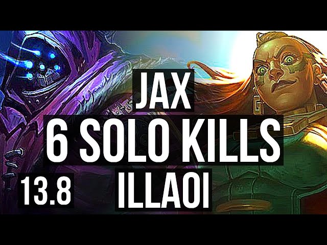 Illaoi Top vs Jax - EUW Grandmaster Patch 13.1 