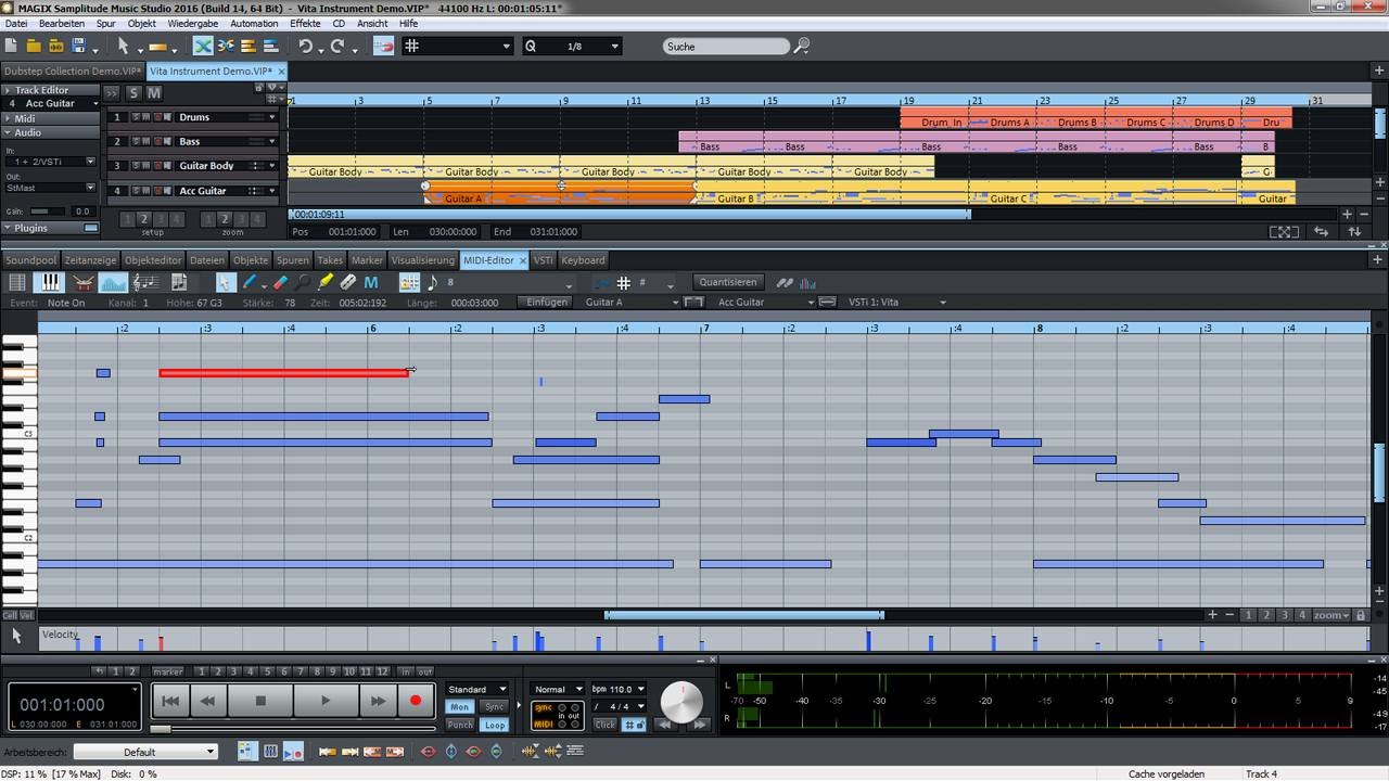 Magix Samplitude Music Studio 2016 Free Download MAGIX Samplitude Music Studio 2016 – MIDI-Kompositionen (DE) - YouTube