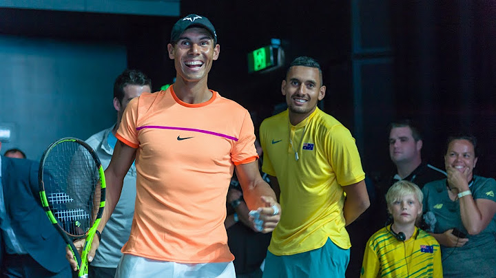 The Day Nadal and Kyrgios Played Like Best Friends! (Most Entertaining Exhibition in Tennis)