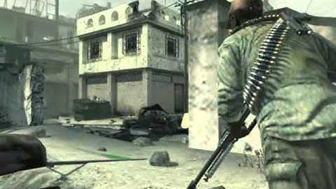 MW3 Epic throwing knife across Bakaara