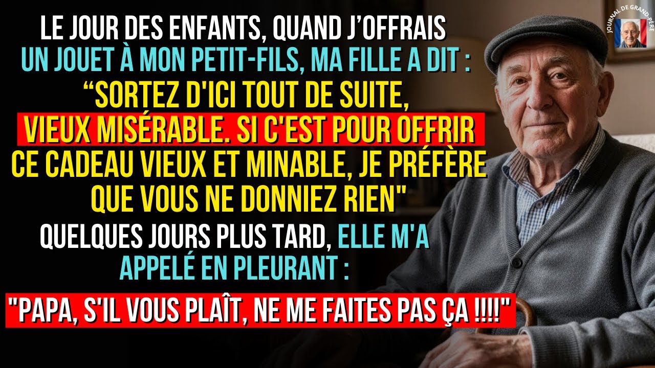 Ma fille a rejeté mon cadeau… elle l’a regretté très vite !