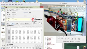 MikroC PRO for PIC - Ejemplo LcdAnuncioPacman e InterrupcionEXT
