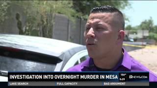 Investigation into overnight murder in Mesa
