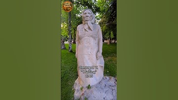 Open Air Museum of Sculptures | Shestopal V. "Waiting" 1985 #sculpture #art #artnature #travel #shot