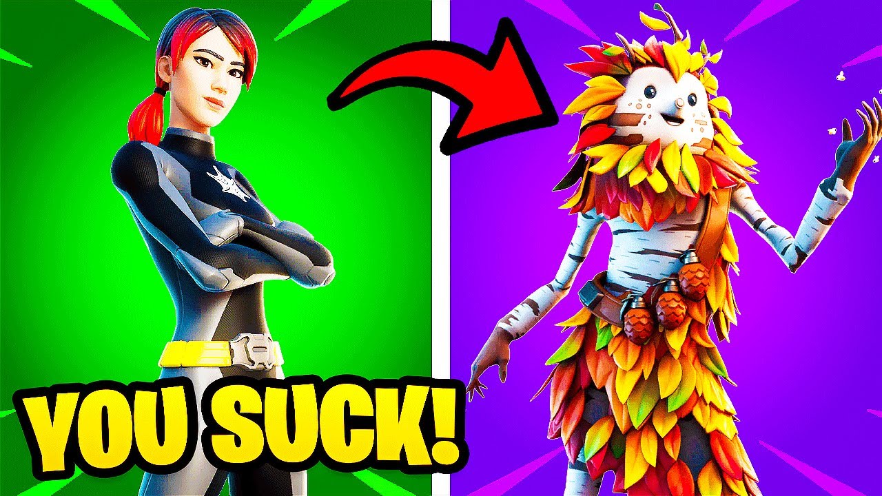 Top 5 Fortnite skins that pros disguised as noobs usually wear