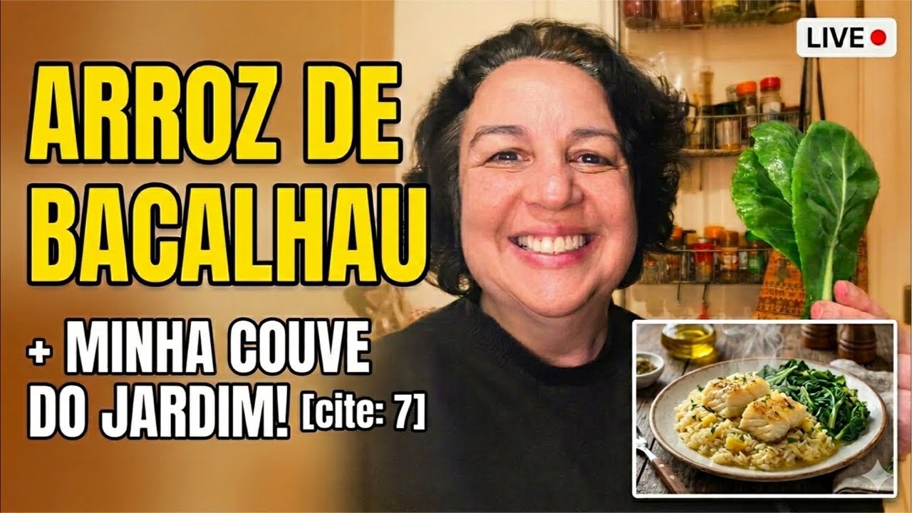 My Grandmother’s Secret Arroz de Bacalhau (With my Home-Grown cabbage 🥬